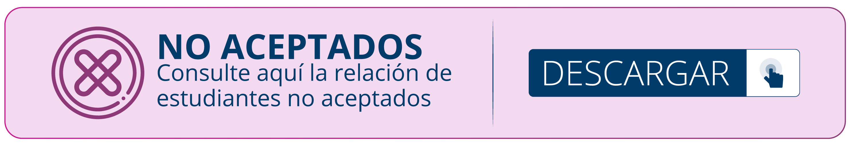Imagen no aceptados